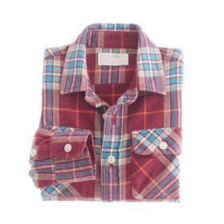 Boys midweight shirt in maple flannel   flannel shirts   Boys shirts 