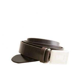 Classic leather plaque belt   belts   Mens bags & accessories   J 