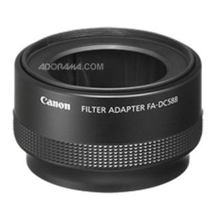 Canon FA DC58B 58mm Filter Adapter for Powershot G10, G11, G12 Digital 