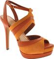 Orange Womens Heels      