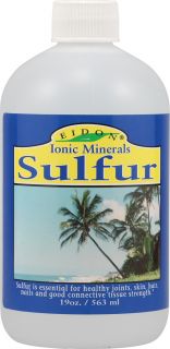 Eidon Ionic Minerals Sulfur    19 fl oz   Vitacost 
