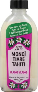 Monoi Tiare Tahiti Ylang Ylang Scented Coconut Oil    4 fl oz 