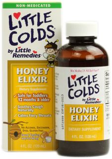Little Remedies Little Colds® Honey Elixir    4 fl oz   Vitacost 
