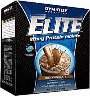 Dymatize Elite Whey Protein Isolate Rich Chocolate    10 lbs 