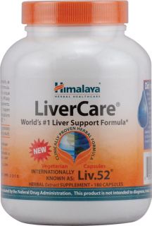 Himalaya Herbal Healthcare LiverCare®    180 Vegetarian Capsules 