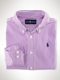 Custom Fit Bengal Stripe Shirt   Boys 2 7 Sport Shirts   RalphLauren 