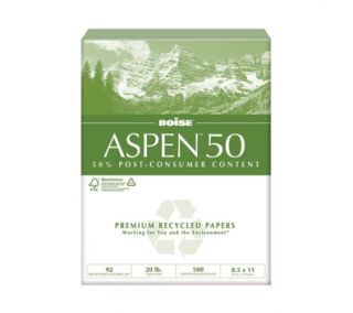 Boise Aspen 50% Recycled Paper