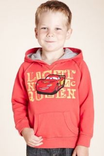 Cotton Rich Cars Lightning McQueen Hooded Sweat Top   Marks & Spencer 
