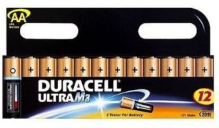 Duracell Ultra Power With Powercheck AA Batteries 12 Pack  Ebuyer