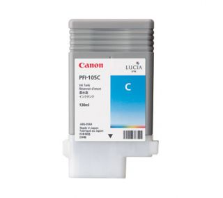 Canon InkJet PFI 105 (3001B001AA) Cyan Ink Cartridge