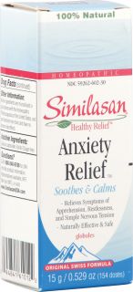 Similasan Anxiety Relief™    15 g   Vitacost 