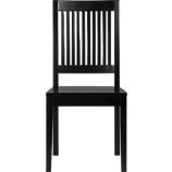 Vienna Black Side Chair in Dining Chairs  