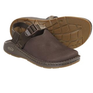 Chaco Toe Coop Clogs   Leather (For Women) in Chocolate Brown/Craft