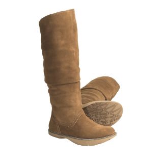 Earth Swank Suede Boots (For Women)   Save 62% 