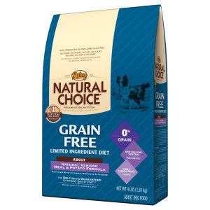 Nutro® Natural Choice® Grain Free Venison & Potato Dog Food   Food 