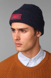 OBEY Standard Issue Beanie   Urban Outfitters