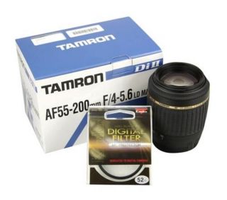 TAMRON Di II LD 55 200mm f/4.0 5.6 Macro Zoom Lens   Canon Mount 