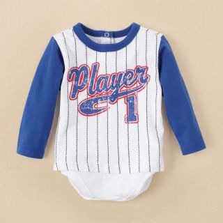 newborn   outfits   ball boy baby   2 in 1 baseball player bodysuit 