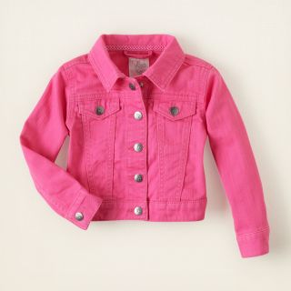 baby girl   jackets & blazers   color jean jacket  Childrens 
