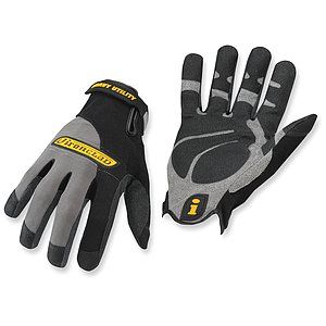 IRONCLAD PERFORMANCE WEAR Mechanics Gloves,Black/Gray,L,PR   1PHB6 