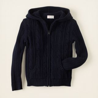 girl   school uniforms   sweaters   cable knit zip up uniform hoodie 