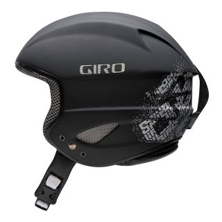 Giro Streif Comp Snowsport Helmet in Matte Black Block Letters