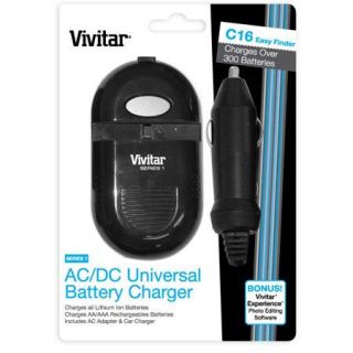 Buy the Vivitar Universal LCD Charger for Lithium Ion Batteries   100 