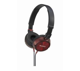Buy SONY ZX300 Headphones   Red  Free Delivery  Currys