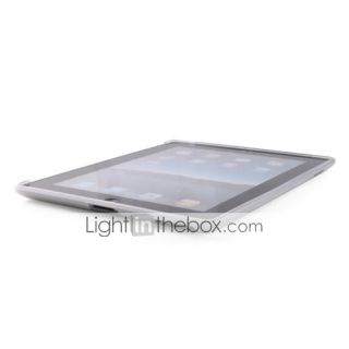 USD $ 5.99   Transparent Protective TPU Case for iPad 2(white), Free 