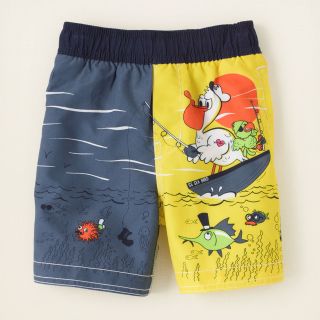 baby boy   pelican swim trunks  Childrens Clothing  Kids Clothes 
