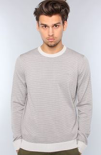 RVCA The Barge Sweater in Cement  Karmaloop   Global Concrete 