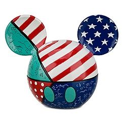 Stars and Stripes Mickey Mouse Ears Keepsake Box by Britto
