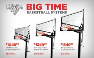In Ground Basketball Systems   Sports Authority