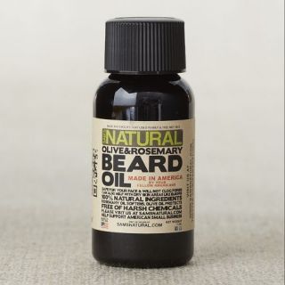 Sams Natural Olive + Rosemary Oil Beard Oil