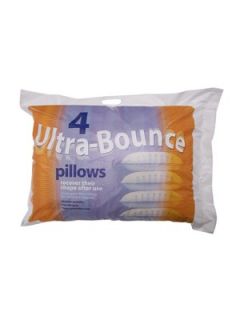 Ultra bounce Pillows (4 pack) Very.co.uk
