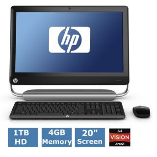 HP TouchSmart 320 1030 All In One, 2.7GHz AMD Dual Core A4 3400 (320 