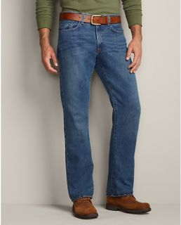 Straight Fit Authentic Denim Jeans  Eddie Bauer