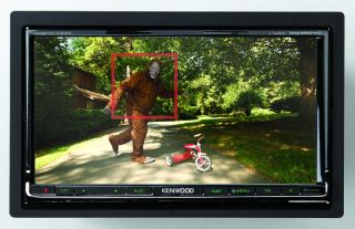 We caught bigfoot on our Kenwood Excelon DNX9990HD navigation receiver 