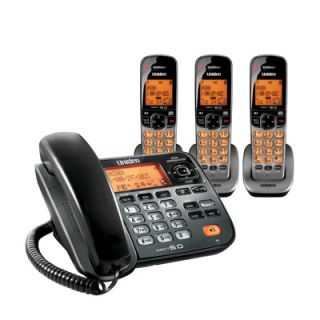 Uniden 3 Handset Corded/Cordless Telephone with Digital Answering 