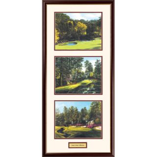 Augusta National Golf Course 11th/12th/13th Holes Framed Lithograph 