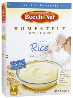 Beech Nut Homestyle Rice Cereal   16 oz   