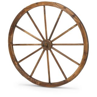 36 Wooden Wagon Wheel   969646, Decorative Acc at Sportsmans Guide 