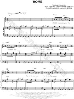 Image of Foo Fighters   Home Sheet Music   Download & Print