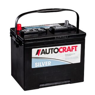 Battery, Group Size 24F, 585 CCA by AutoCraft Silver   24   part# 24F 