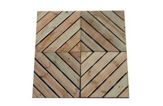 Diagonal Deck Tile. from Homebase.co.uk 