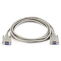 For only $1.58 each when QTY 50+ purchased   10ft Null Modem DB9 F/F 