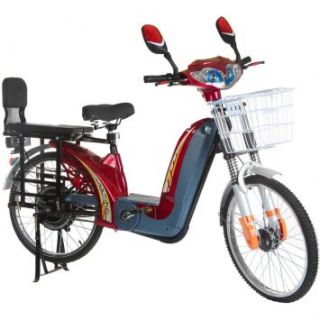 Bicicleta Elétrica Track Bikes TKX 900 350W Aro 24 48V   Vermelho 