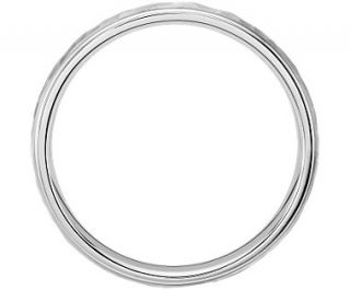 Hammered Wedding Ring in Platinum (4mm)  Blue Nile
