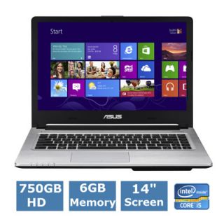 ASUS S405CA RH51 Ultrabook, 1.7GHz Intel Core i5 3317U Processor   BJ 