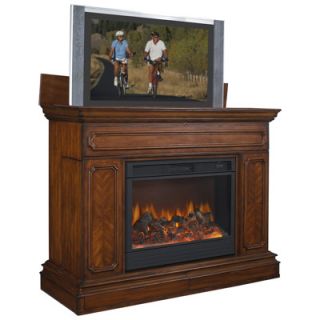 Remington Electric Fireplace TV Lift Cabinet with Motorized Lift 